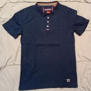5 FOR $20. Small navy superdry tee